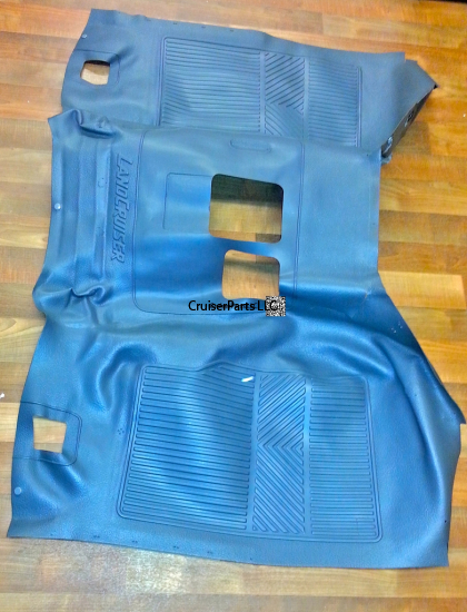 Front Floor Mat For 85-99 70 Series Gray