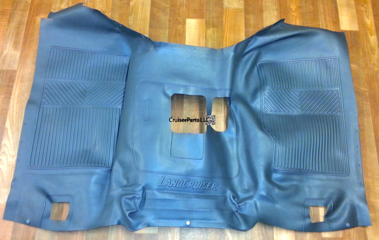 Front Floor Mat For 85-99 70 Series Gray