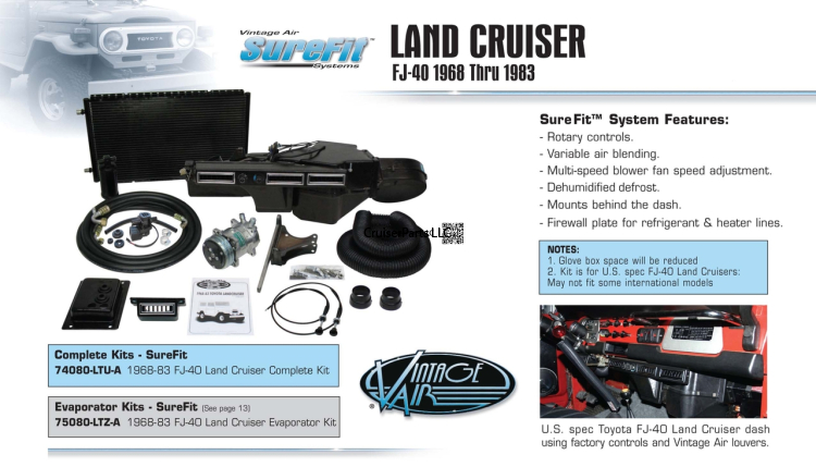 Vintage Air SureFit Heat & A/C System