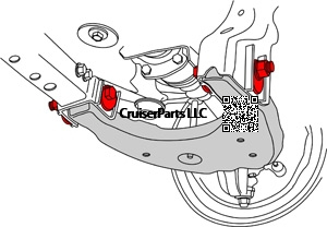 Modal Additional Images for 25450 - TOYOTA CAM BOLT KIT (2)