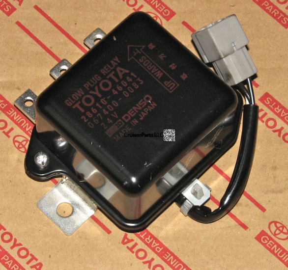 Glow Plug Relay B, 2B, 3B, H 24V