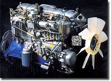 2H Diesel 6 cylinder Conversion kit FJ60 FJ62 FJ75