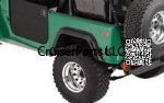 FJ40 Fender Flare Set Rear