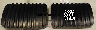 Brake & Clutch Pedal Pads Set Early-1978 40 & 55 Series
