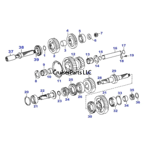 70 Series Transmission Sleeve Yoke