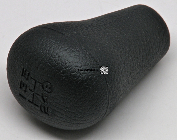 Shift Knob Black Rubber 7x Series H55F H151F