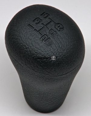Shift Knob Black Rubber 7x Series H55F H151F