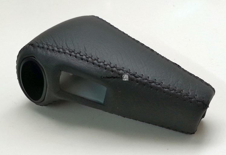 Shifter Lever Knob Black Leather 1993-1997 - Rebuilt