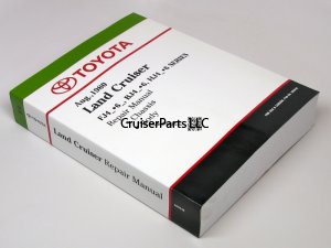 8/80-10/84 Land Cruiser Repair Manual Chassis & Body All Models