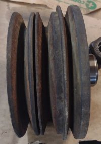 Crankshaft Pulley 88-92 3F 3FE - Used