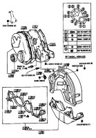 Timing Gear Cover/Rear End Plate