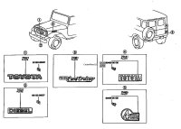 Emblem and Name Plate