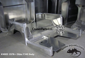 Modal Additional Images for 1978 and Older FJ40 Aluminum Body Tub