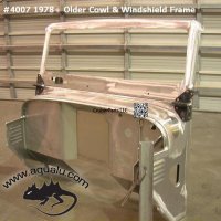 1978 and Older Front Cowl / Windshield Frame (LHD)