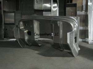 1979 and Newer Front Cowl and Windshield Frame (RHD)