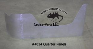 FJ40 / 45 Rear Quarter Panels - Smooth - Sold as a Pair