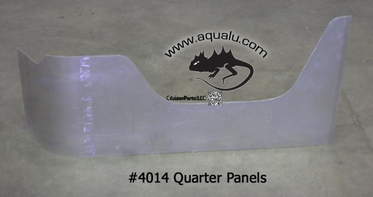 FJ40 / 45 Rear Quarter Panels - Smooth - Sold as a Pair