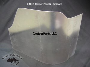 FJ40 / 45 Corner Panels - Smooth - Sold as a Pair