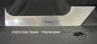 FJ40 / 45 Side Panels - Checkerplate - Sold as a Pair
