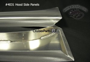 FJ40 / 45 Hood Side Panels - Sold as a Pair