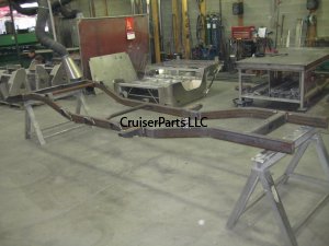 1968-1978 FJ40 Frame - Stretched 18"