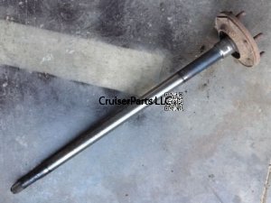 FJ40 Rear Left Axle Shaft Semi Float
