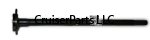 Axle Shaft Rear Left Non Locking Semi Float 1991-1994