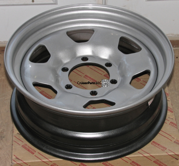 Modal Additional Images for 16" Factory Steel Wheel Rim 4x/6x/7x Series