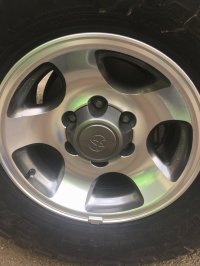 1997 Land Cruiser Type Alloy Wheel Rim 40th Anniversary Style