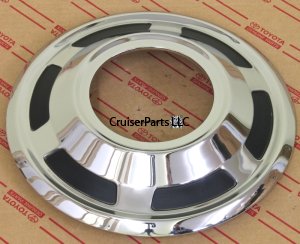 Wheel hub cap 40 series to 1980 with hole