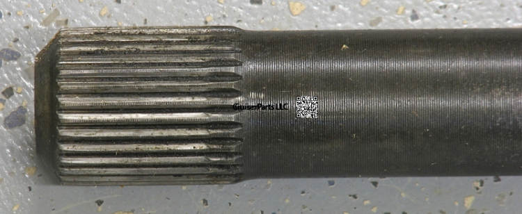 Modal Additional Images for Front Left Inner Axle Shaft 91-97