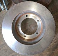 Front Brake Rotor 98-newer NON USA hzj79, VDJ79, HZJ105