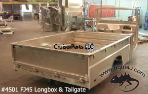 FJ45 Pick Up Bed Long Box and Tailgate pickup bed