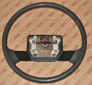 Steering Wheel Gray For FJ62 Series 88-90