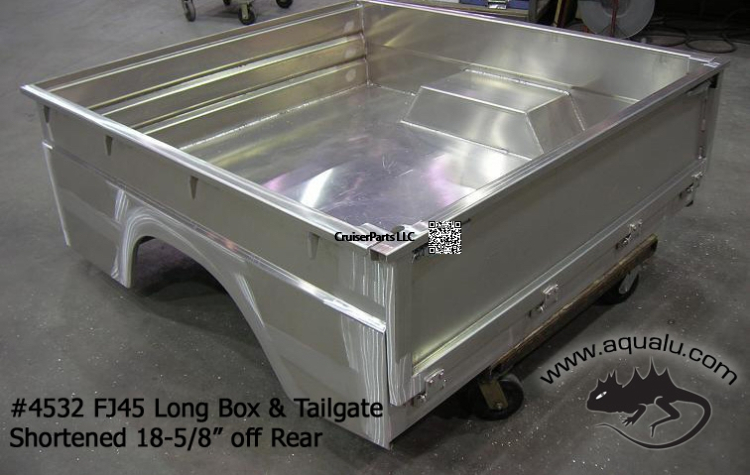 FJ45 Long Box and Tailgate Shortened 18-5/8" Off Rear