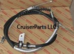 Parking Brake Cable 80 Series 1990-1997 with rear Disk