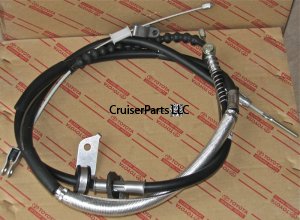 Parking Brake Cable 80 Series 1990-1997 with rear Disk