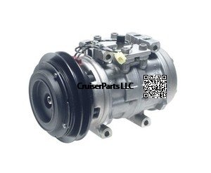 A/C Compressor And Clutch 2H & 12H-T 12 Volt