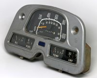 73-78 FJ40 Gauge Cluster With Speedometer Head