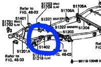 FJ60 FJ62 Front Left Engine Mounting Bracket Frame Mount