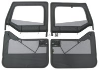 Bestop 2 Piece Door For Supertop Black Denim FJ40