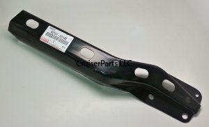 Front Bumper Reinforcement for 98-07 100 Series winch type