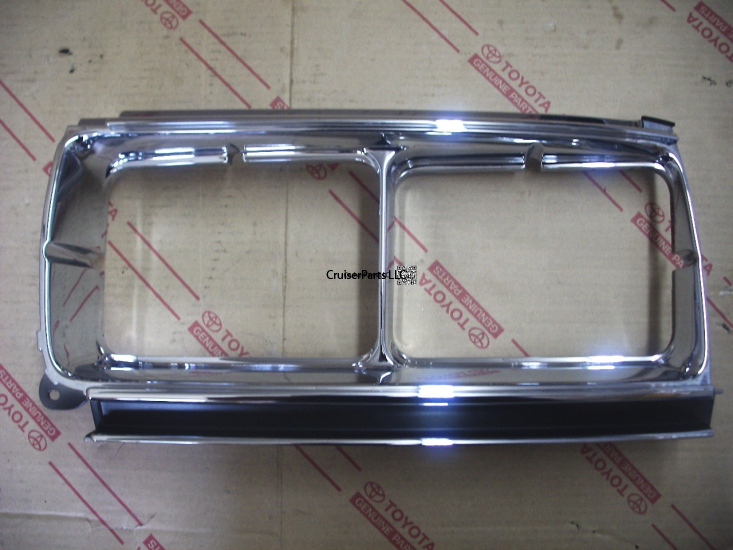 Chrome Non US Right Headlight Door 91-97 80 Series