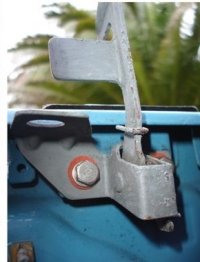 Hood Catch Hook for 1979-1984 W/O Release Cable FJ40