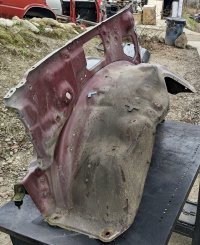 Front Right Inner Fender Well for 91-97 80 series