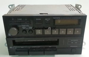 AM/FM Radio with Tape Deck 88-90 60 Series - Used