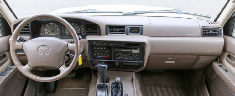 95-97 FJ80 FZJ80 Dash Pad Brown