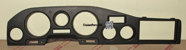 Instrument Cluster Finish Panel FJ62 85-90 (Cracked)