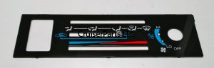 Heater Control Name Panel LHD