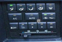 Center Climate Control Unit AUTO 91-97